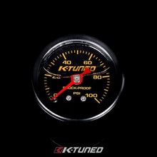 Load image into Gallery viewer, K-Tuned Fuel Pressure Gauge, Liquid Filled