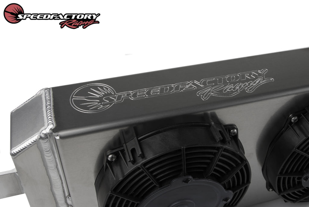 SpeedFactory Racing Aluminum Tucked Radiator