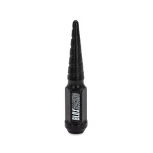 Load image into Gallery viewer, Twist Flat Black Spiked Forged Lug Nut - BLOX Racing