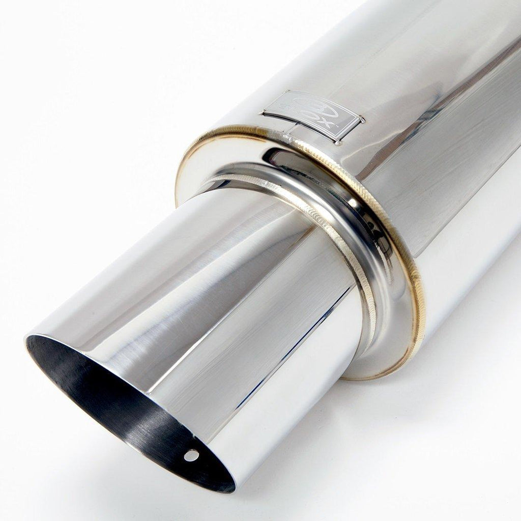 Universal N1 Muffler - Angled Tip - BLOX Racing