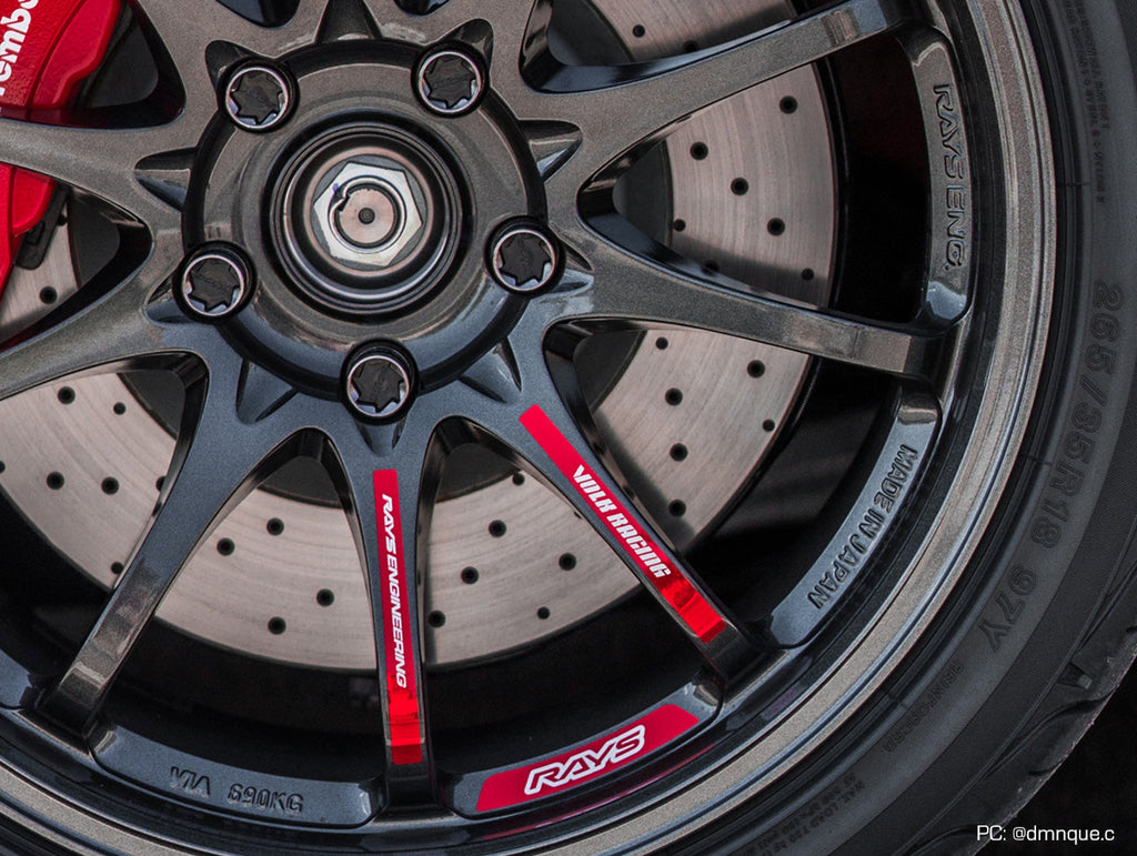 Volk Racing CE28CR II Black Edition Wheels - Diamond Dark Gunmetal 18x9.5 / 5x114 / +35