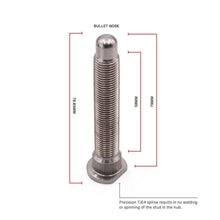 Load image into Gallery viewer, BLOX Racing XTREME Titanium Wheel Studs