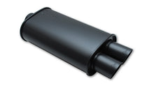 Load image into Gallery viewer, Vibrant Universal Flat Black Muffler Dual Outlet