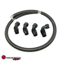 Load image into Gallery viewer, SpeedFactory Racing Tucked Radiator -16 AN Hose and Fitting Kit For K / J-Series