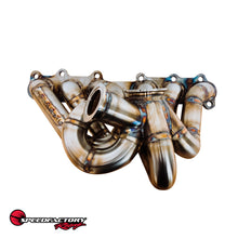 Load image into Gallery viewer, SpeedFactory Racing MKIV Toyota Supra Top Mount Turbo Manifold