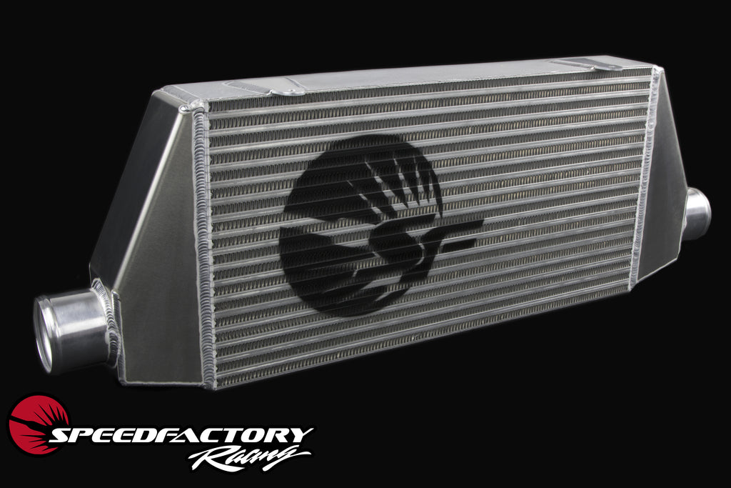 SpeedFactory Racing HP Front Mount Intercooler Upgrade for 1993-1998 MKIV Toyota Supra Turbo  - 3" Inlet / 3" Outlet (850HP-1000HP+)