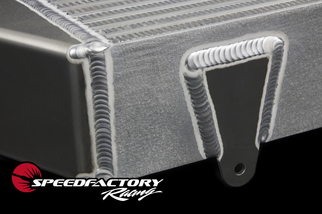 SpeedFactory Racing Standard Front Mount Intercooler Upgrade for 1993-1998 MKIV Toyota Supra Turbo  - 3" Inlet / 3" Outlet (Stock to 850HP)