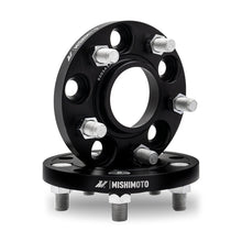 Load image into Gallery viewer, Mishimoto 5x114.3 20mm 56.1 Bore M12 Wheel Spacers - Black