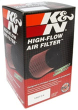 Load image into Gallery viewer, K&amp;N Filter Universal Rubber Filter Round Straight 3.5in Flange ID x 5in OD x 8.5in H