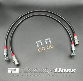 EG/DC/EK AWD Extended Rear Caliper Hoses (for 1/8-27 NPT inlet calipers)
