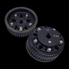 BC8860B-EX - Subaru EJ Series Adjustable Cam Gears - Exhaust Side Only - All Black (set/2)