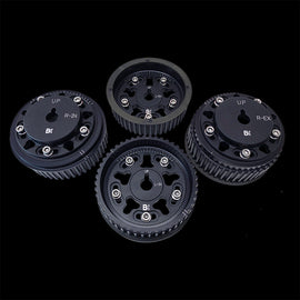 BC8860B - Subaru EJ Series Adjustable Cam Gears - All Black (set/4)
