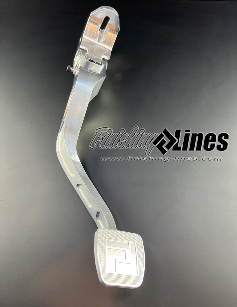 e brake pedal Finishing Lines EG Civic/DC Integra Billet Adjustable Brake Pedal – SpeedFactoryRacing