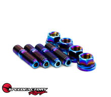 Load image into Gallery viewer, SpeedFactory Racing Titanium Turbo to Manifold Stud Kit – 4pc