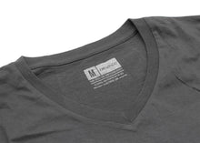 Load image into Gallery viewer, Circuit Hero Logo T-Shirt (Grey V-Neck)