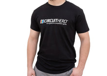 Load image into Gallery viewer, Circuit Hero Logo T-Shirt (Black)