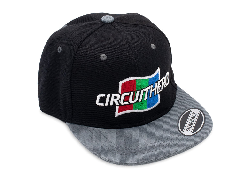 Circuit Hero Flag Snapback Track Hat