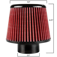 Load image into Gallery viewer, DC Sports Intake System DC Sports 2.5" Replacement Air Filter Open Top