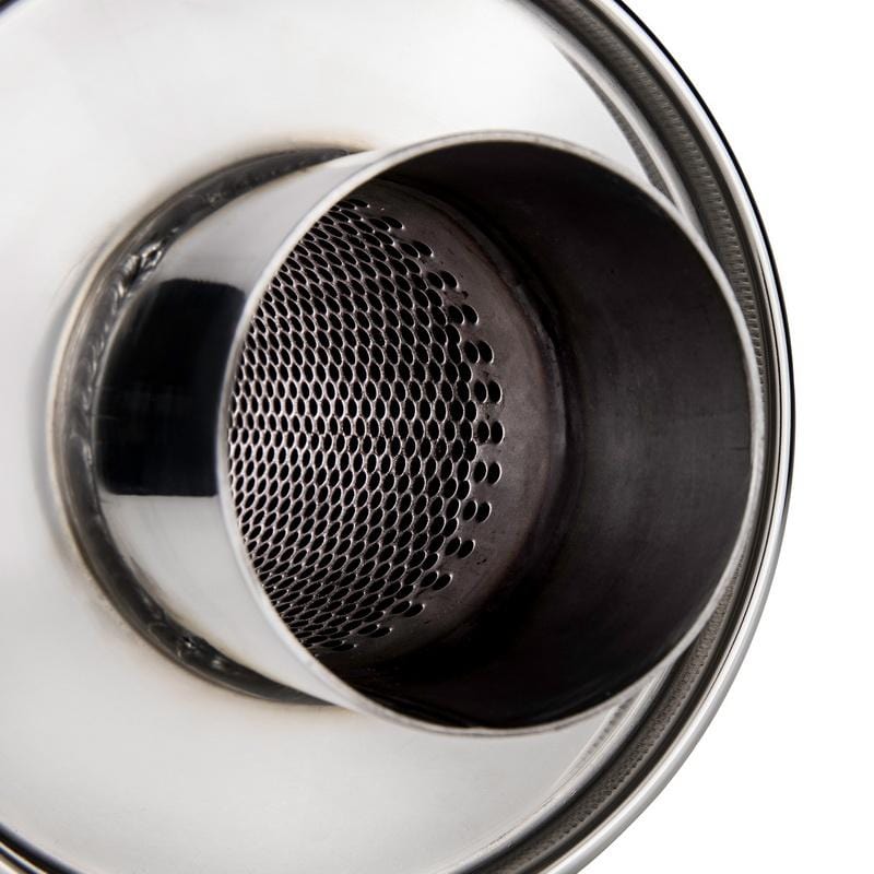 DC Sports Exhaust DC Sports Universal Round Muffler 3" Inlet 4" Outlet