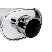 Load image into Gallery viewer, DC Sports Exhaust DC Sports Universal Oval Muffler 3&quot; Inlet 3&quot; Outlet