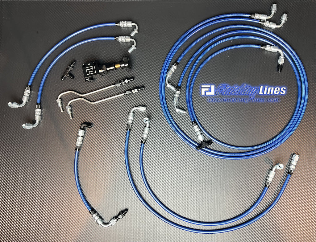 Finishing Lines EG Full Tuck with Adjustable Proportioning Valve (Stock Master Cylinder Setups)