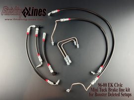 Finishing Lines EK Mini Tuck Brake Line Kit (Brake Booster Deleted Setup)