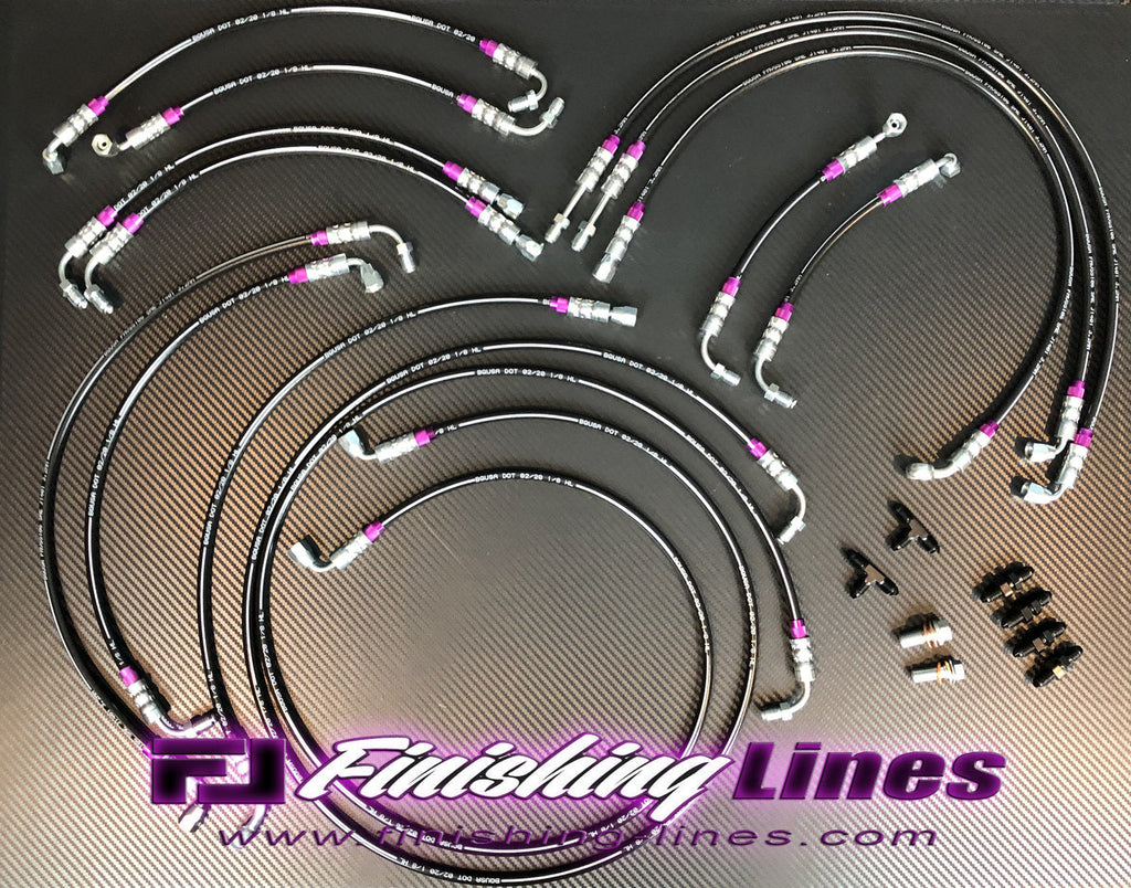 Finishing Lines EK Full Tuck with Inline Staging Brake Provision kit for CNC412 Hand Brake