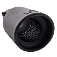 Load image into Gallery viewer, DC Sports Exhaust DC Sport Black Universal Bolt On Exhaust Slant Cut Tip 2.25&quot; Inlet 3.75&quot; Outlet