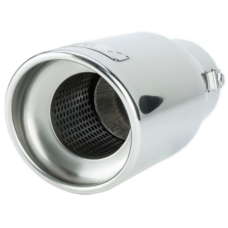 DC Sports Exhaust DC Sport Universal Bolt On Exhaust Slant Cut Tip 2.875" Inlet 3.87" Outlet