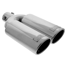 Load image into Gallery viewer, DC Sports Exhaust DC Sport Polished Stainless Universal Bolt On Exhaust Tip 2.375&quot; 5 Inlet 3.75&quot; Outlet