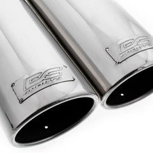 Load image into Gallery viewer, DC Sports Exhaust DC Sport Polished Stainless Universal Bolt On Exhaust Tip 2.375" 5 Inlet 3.75" Outlet