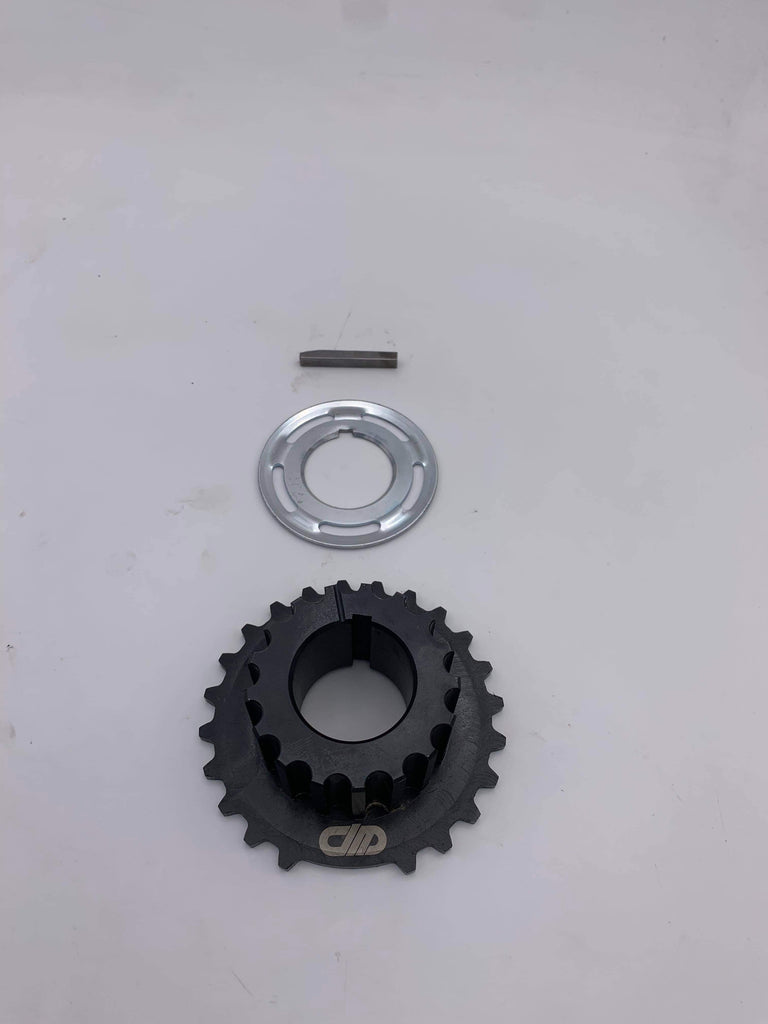 Almanzar Motorsports 24-2 B-Series Crank Trigger Wheel w/ Long Key & Washer