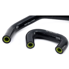 Load image into Gallery viewer, Hybrid Racing Silicone Oil Cooler Hoses (K-Swap &amp; 02-06 Acura RSX) Black HYB-OCH-01-05