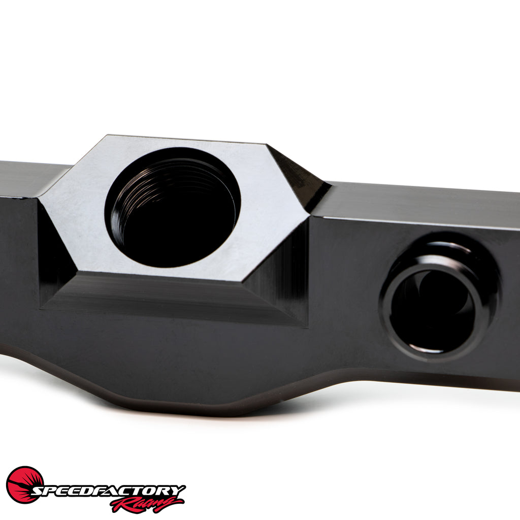 SpeedFactory Racing Billet KSeries 10AN Mega Flow Fuel Rail