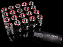 Load image into Gallery viewer, Muteki HR38 12x1.50 Open End Lug Kit - Titanium Chrome