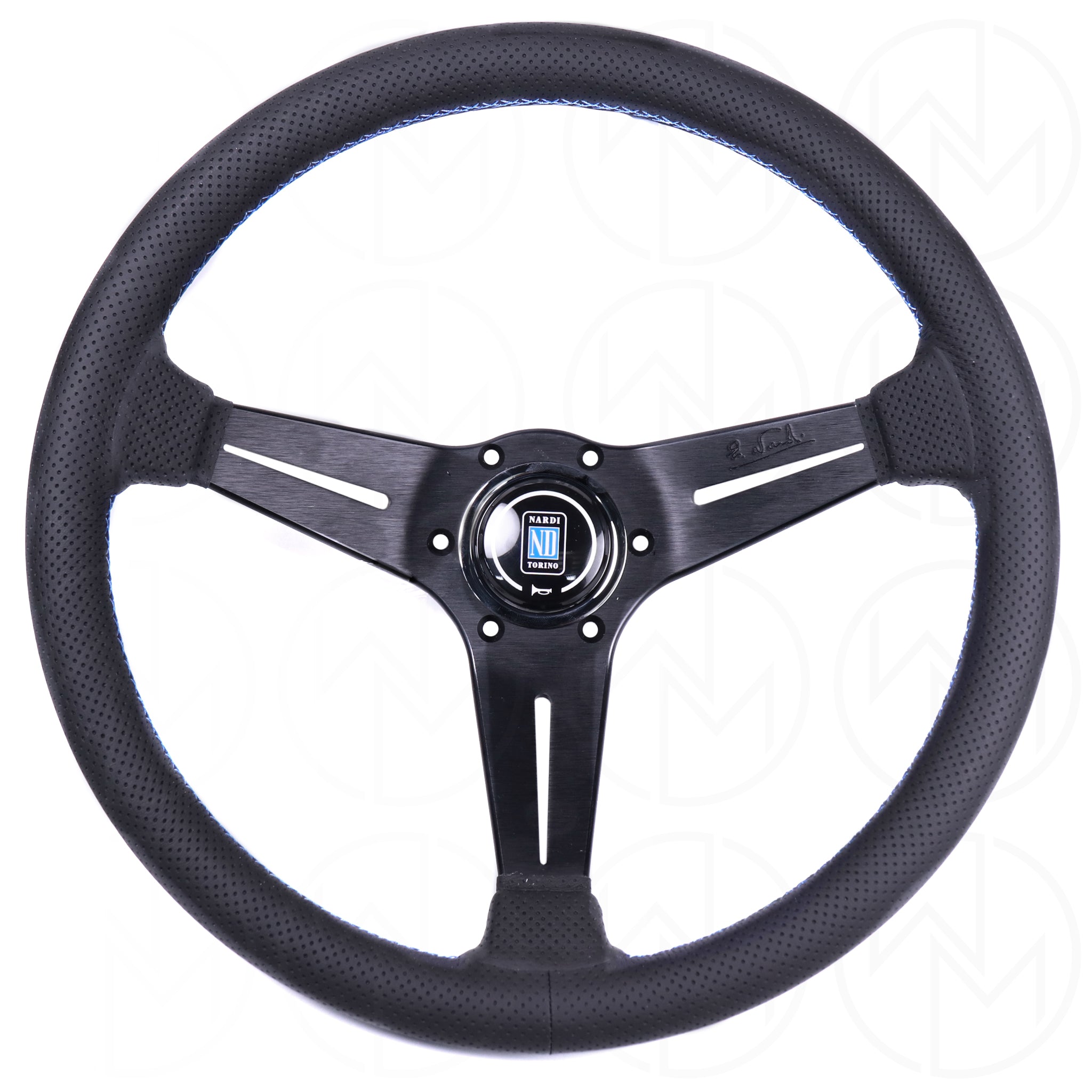 Nardi Sport Rally Deep Corn Steering Wheel - 350mm Perforated