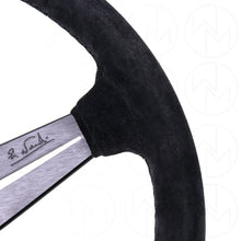 Load image into Gallery viewer, Nardi Sport Rally Deep Corn Steering Wheel - 350mm Suede w/ Black Stitch