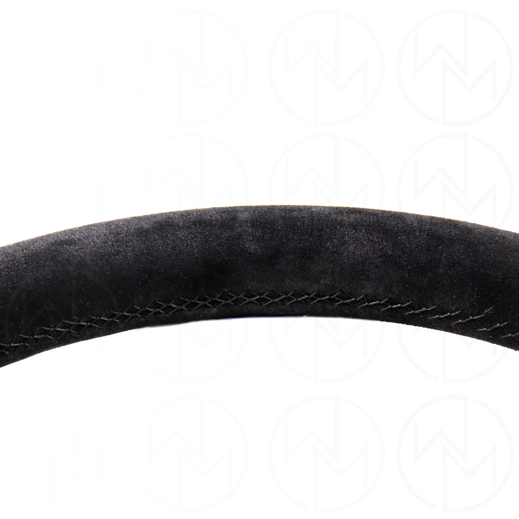 Nardi Sport Rally Deep Corn Steering Wheel - 350mm Suede w/ Black Stitch