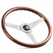 Load image into Gallery viewer, Nardi Classic Wood Steering Wheel - 360mm White Spokes