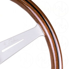 Load image into Gallery viewer, Nardi Classic Wood Steering Wheel - 360mm White Spokes