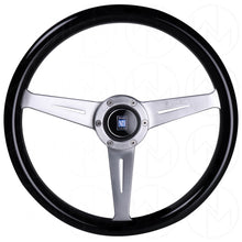 Load image into Gallery viewer, Nardi Marine Steering Wheel - 360mm Black w/Satin Spokes