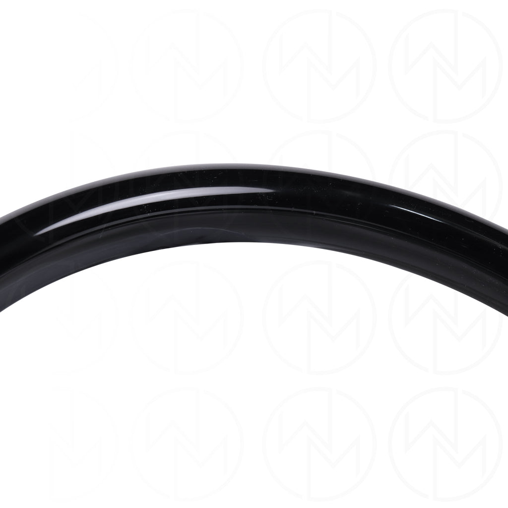 Nardi Marine Steering Wheel - 360mm Black w/Satin Spokes