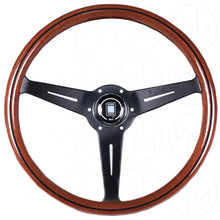 Load image into Gallery viewer, Nardi Classic Wood Steering Wheel - 360mm Black Spokes
