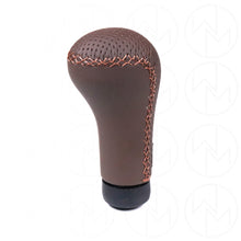 Load image into Gallery viewer, Nardi Prestige Brown Perforated Leather Shift Knob