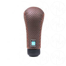 Load image into Gallery viewer, Nardi Prestige Brown Perforated Leather Shift Knob