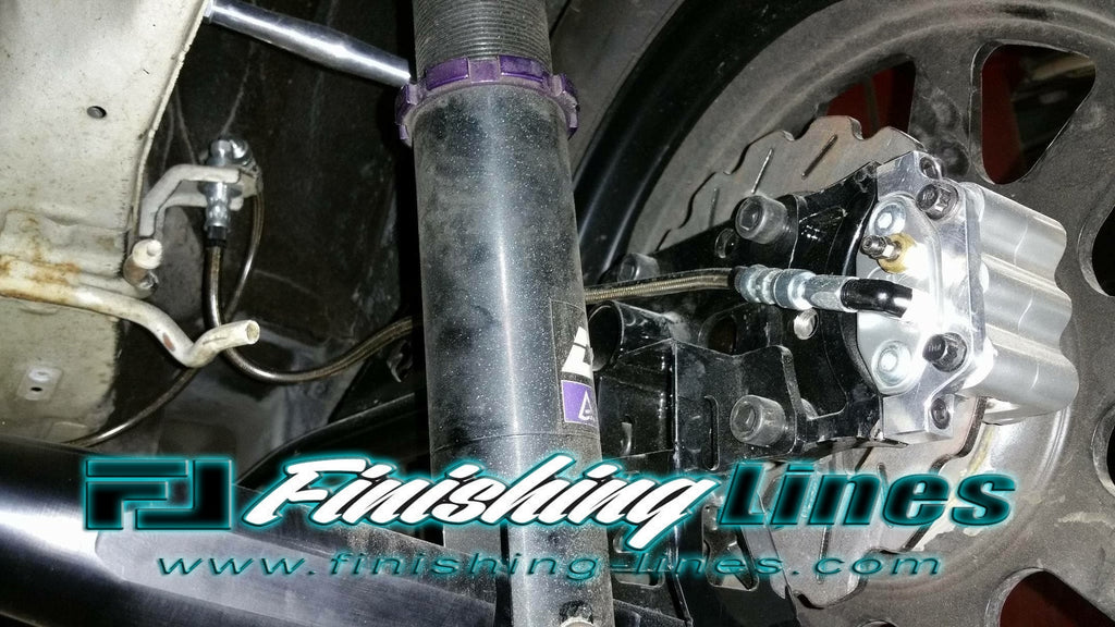 Finishing Lines EG/DC/EK Rear Caliper Hose Kit for Tubular Trailing Arms