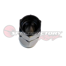 Load image into Gallery viewer, SpeedFactory Racing -12AN Straight black Hose End