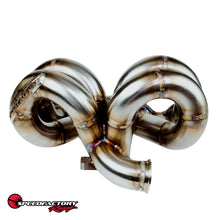 Load image into Gallery viewer, SpeedFactory Racing A/C Compatible Ram Horn Turbo Manifold