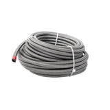 Aeromotive Hose, Fuel, PTFE, Stainless Steel Braided, AN-06 x 16'