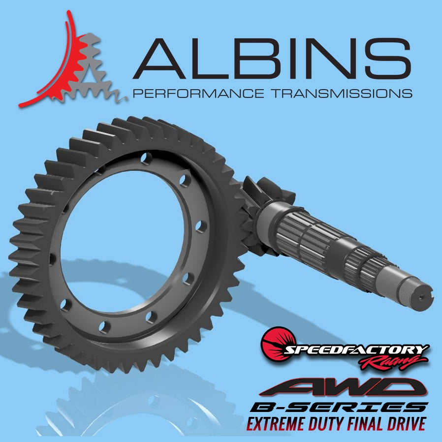 Albins x SpeedFactory Racing B-Series AWD Extreme Duty Final Drive